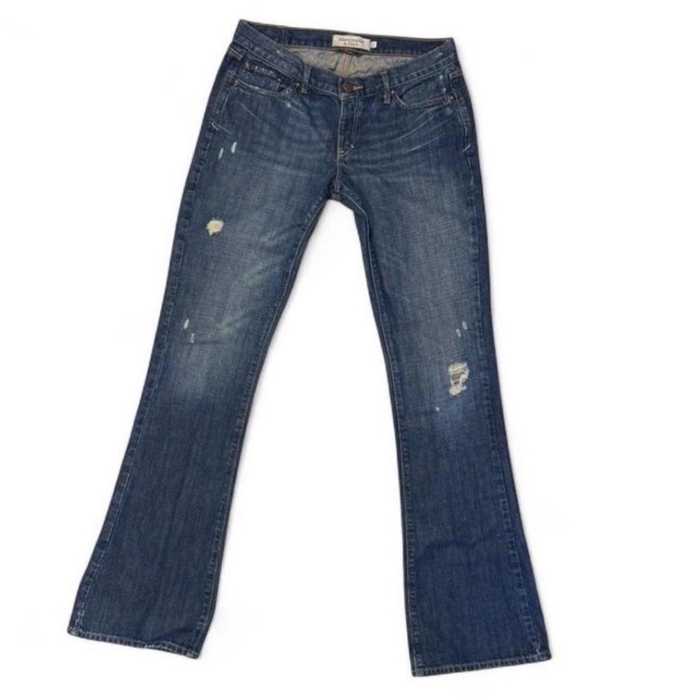 VTG Y2K Abercrombie & Fitch Low Rise Boot- Med Wash